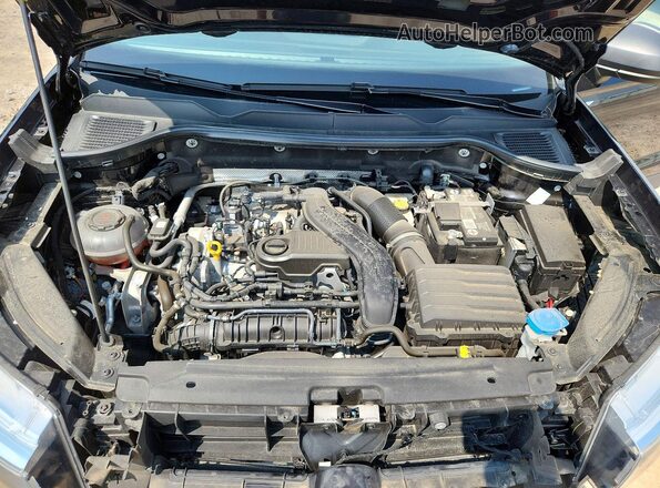 3VVMX7B26PM363321 2023 VOLKSWAGEN TAOS Black Widok komory silnika