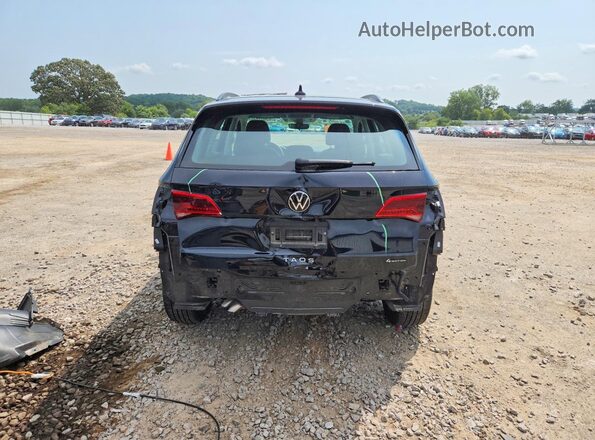 3VVMX7B26PM363321 2023 VOLKSWAGEN TAOS Black Widok z tyłu