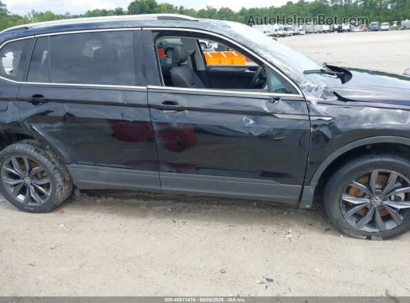 3VVNB7AX2PM070936 2023 VOLKSWAGEN TIGUAN Black Widok wnętrza z tyłu