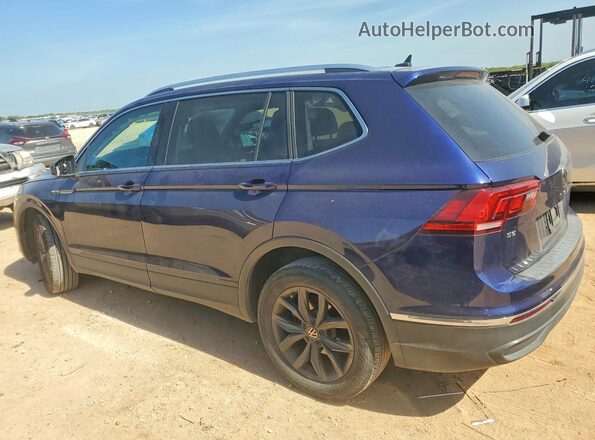 3VVNB7AX3PM087762 2023 VOLKSWAGEN TIGUAN Blue Rear left
