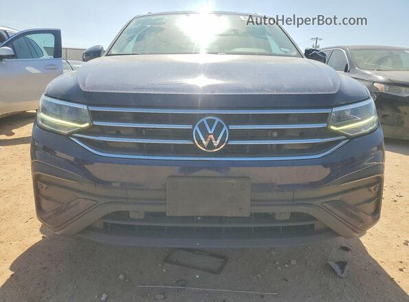 3VVNB7AX3PM087762 2023 VOLKSWAGEN TIGUAN Blue Front view