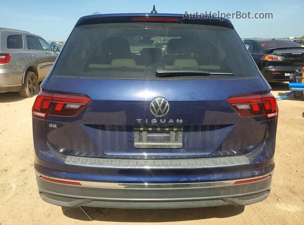 3VVNB7AX3PM087762 2023 VOLKSWAGEN TIGUAN Blue Rear view