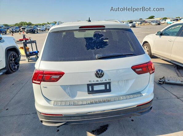 3VVNB7AX7PM101937 2023 VOLKSWAGEN TIGUAN White Widok z tyłu