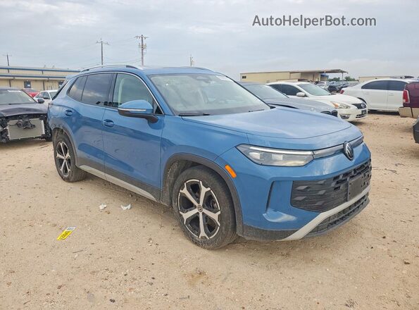 3VVNR7RM4SM073240 2025 VOLKSWAGEN TIGUAN Blue Delantero derecho