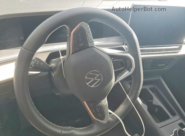 3VVNR7RM9SM071340 2025 VOLKSWAGEN TIGUAN Black ხელსაწყოთა პანელის ხედი