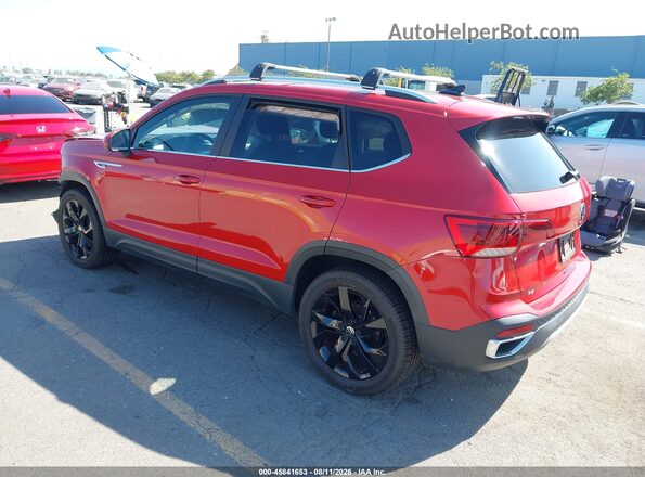 3VVPX7B27NM021919 2022 VOLKSWAGEN TAOS Red Trasero izquierdo