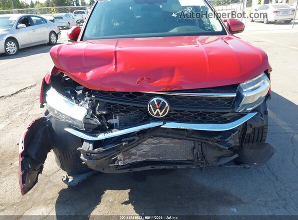 3VVPX7B27NM021919 2022 VOLKSWAGEN TAOS Red Vista frontal