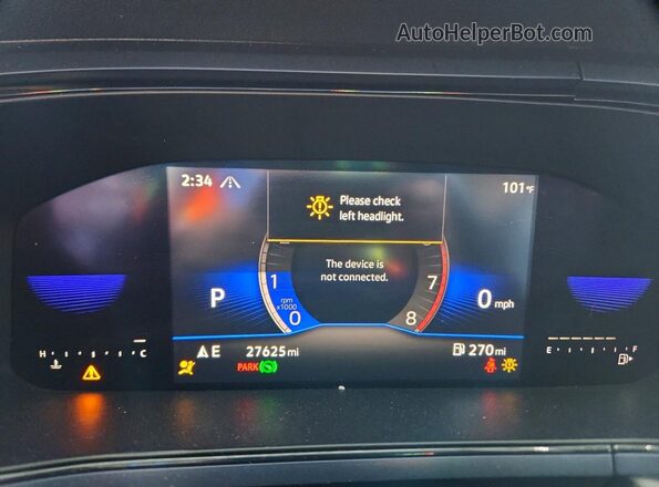 3VVPX7B2XNM097814 2022 VOLKSWAGEN TAOS Gray Widok wnętrza 360 stopni