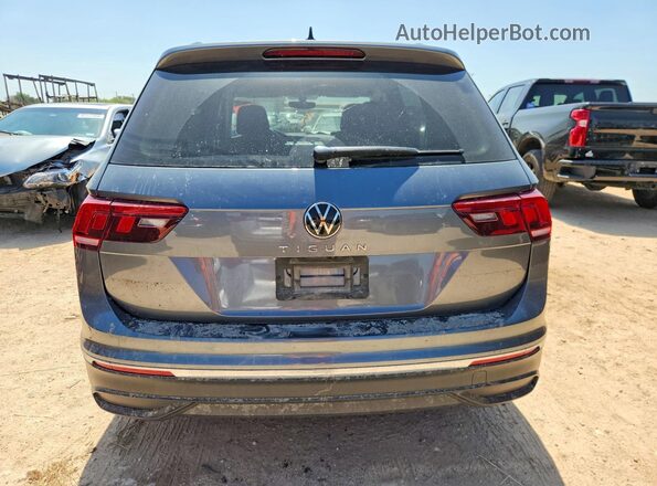 3VVRB7AX2PM034200 2023 VOLKSWAGEN TIGUAN Gray Вид ззаду