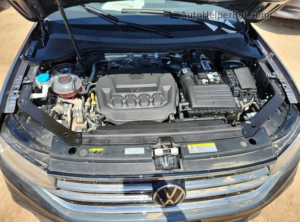 3VVRB7AX2PM034200 2023 VOLKSWAGEN TIGUAN Gray Вид підкапотного простору