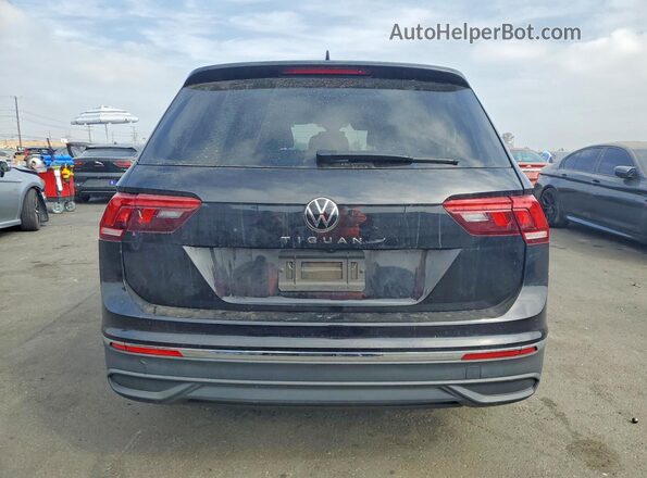 3VVRB7AX9PM032962 2023 VOLKSWAGEN TIGUAN Black Вид ззаду