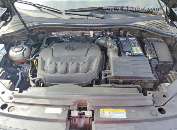 3VVRB7AX9PM032962 2023 VOLKSWAGEN TIGUAN Black Вид підкапотного простору