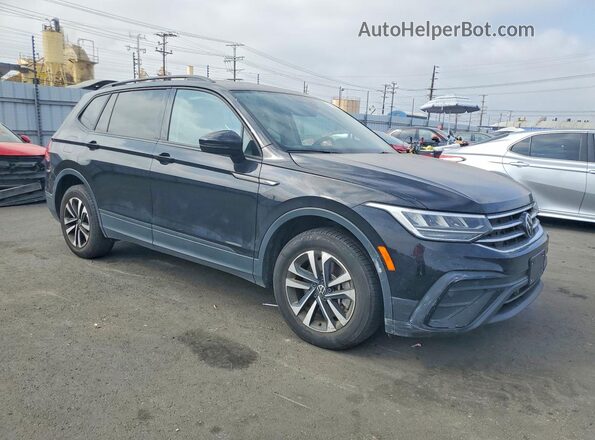 3VVRB7AX9PM032962 2023 VOLKSWAGEN TIGUAN Black Передня права чверть