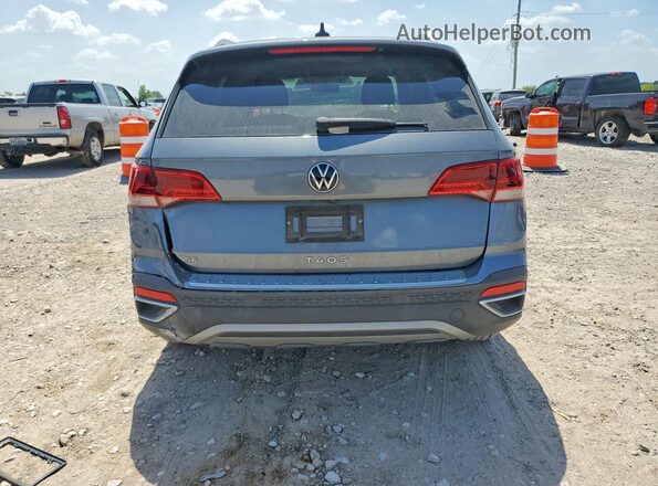 3VVRX7B27NM060633 2022 VOLKSWAGEN TAOS Gray უკანა ხედი