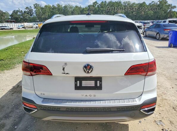 3VVRX7B28NM021498 2022 VOLKSWAGEN TAOS White Вид ззаду