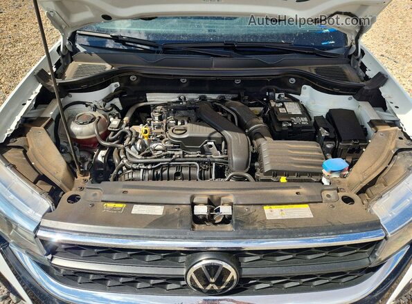 3VVRX7B29NM039654 2022 VOLKSWAGEN TAOS White Вид підкапотного простору