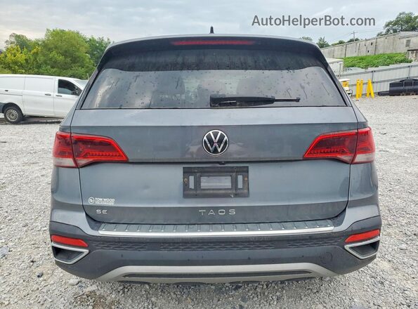 3VVRX7B29NM060407 2022 VOLKSWAGEN TAOS Серый Вид сзади
