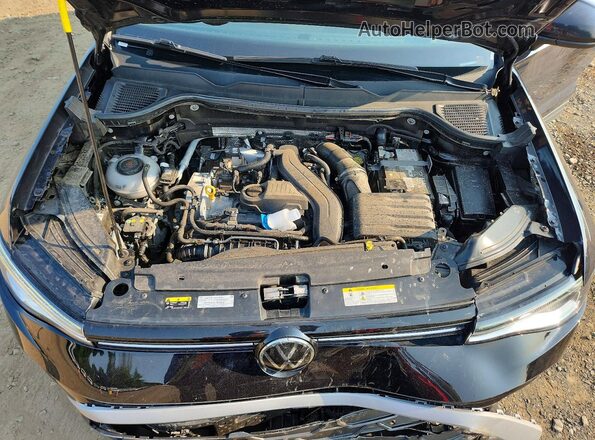 3VVSC7B21SM005801 2025 VOLKSWAGEN TAOS Black Vista del compartimento del motor