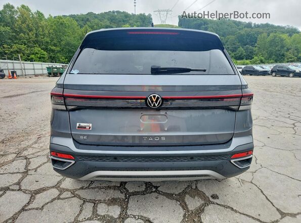 3VVSC7B21SM034201 2025 VOLKSWAGEN TAOS Gray Հետևի տեսք