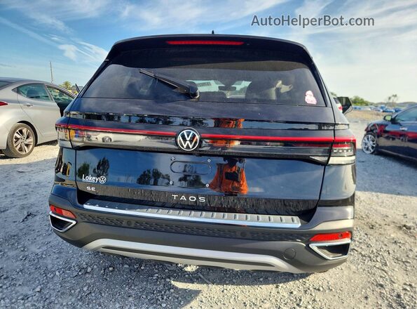 3VVSC7B21SM055842 2025 VOLKSWAGEN TAOS Black Вид ззаду