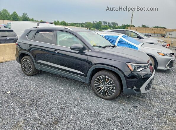 3VVSC7B28SM045020 2025 VOLKSWAGEN TAOS Black Przód prawy