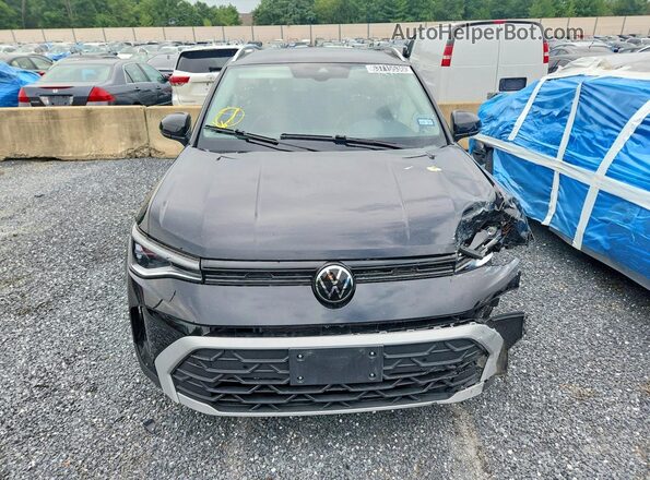 3VVSC7B28SM045020 2025 VOLKSWAGEN TAOS Black Widok z przodu