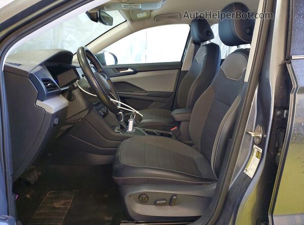 3VVSX7B27PM307900 2023 VOLKSWAGEN TAOS Gray Widok wnętrza z przodu