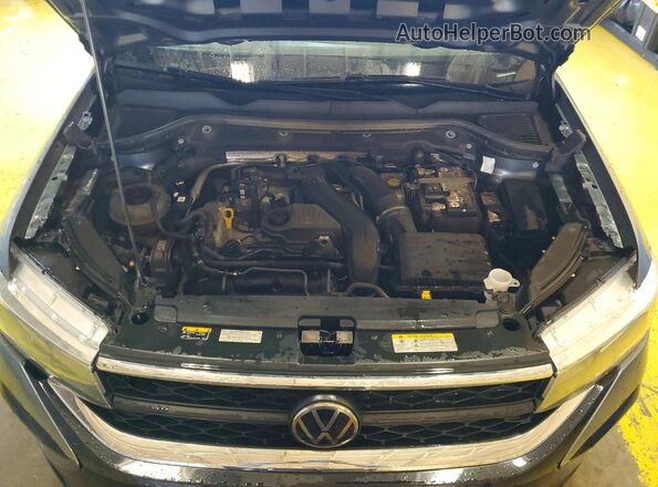 3VVSX7B27PM307900 2023 VOLKSWAGEN TAOS Gray Widok komory silnika