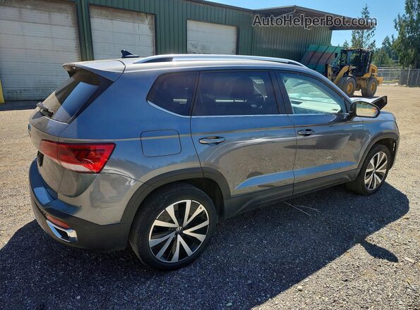 3VVSX7B28RM063497 2024 VOLKSWAGEN TAOS Серый Задняя правая четверть