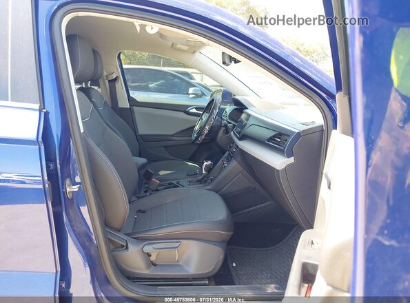 3VVSX7B2XPM353673 2023 VOLKSWAGEN TAOS Blue Вид салону спереду