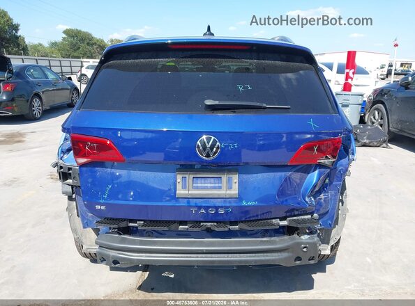 3VVSX7B2XPM353673 2023 VOLKSWAGEN TAOS Blue 