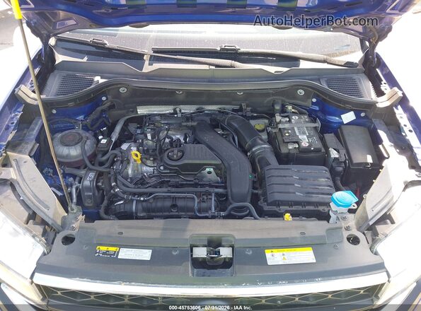 3VVSX7B2XPM353673 2023 VOLKSWAGEN TAOS Blue Вид ззаду