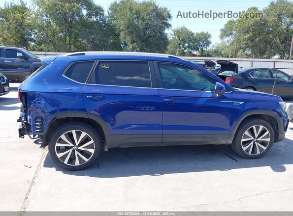 3VVSX7B2XPM353673 2023 VOLKSWAGEN TAOS Blue Панорамний вид салону 360°