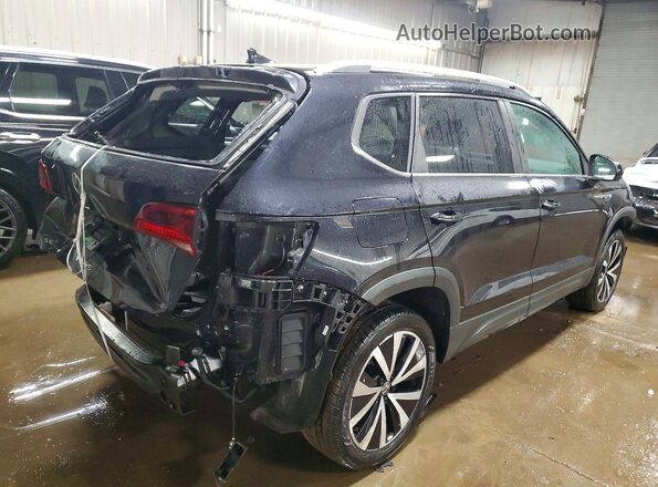 3VVTX7B24NM066802 2022 VOLKSWAGEN TAOS Черный Задняя правая четверть