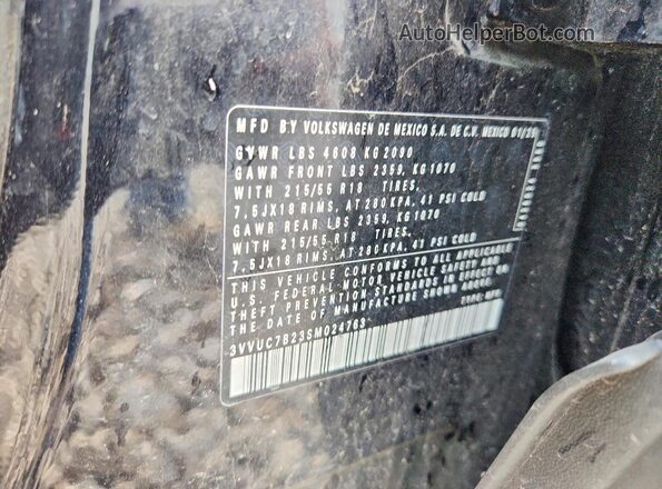 3VVUC7B23SM024763 2025 VOLKSWAGEN TAOS Black Вид підкапотного простору