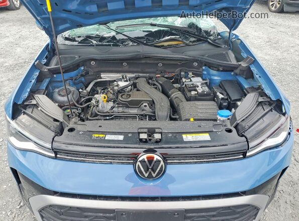 3VVUC7B26TM008574 2026 VOLKSWAGEN OTHER Blue Widok naklejki z numerem VIN