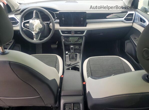3VVVC7B24SM083163 2025 VOLKSWAGEN TAOS White Vista del salpicadero