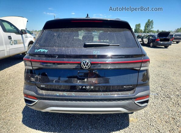 3VVVC7B26SM008156 2025 VOLKSWAGEN TAOS Черный Вид сзади