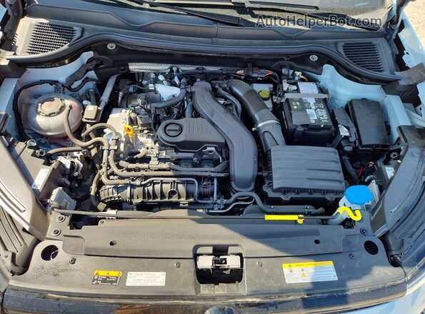 3VVVC7B28SM044480 2025 VOLKSWAGEN TAOS Бирюзовый Вид задней части салона