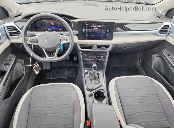 3VVVC7B2XSM009584 2025 VOLKSWAGEN TAOS Черный Вид панели приборов