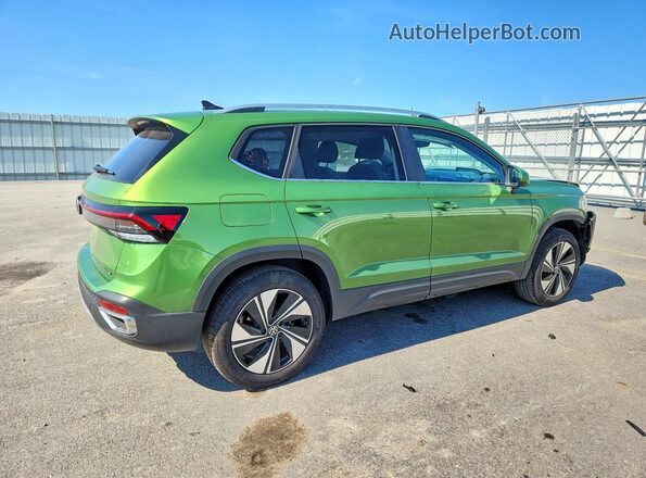 3VVVC7B2XTM039346 2026 VOLKSWAGEN TAOS Green Задня права чверть