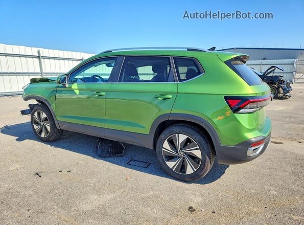 3VVVC7B2XTM039346 2026 VOLKSWAGEN TAOS Green Задня ліва чверть