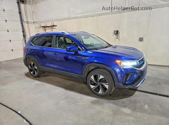 3VVVX7B23RM065431 2024 VOLKSWAGEN TAOS Blue Przód prawy