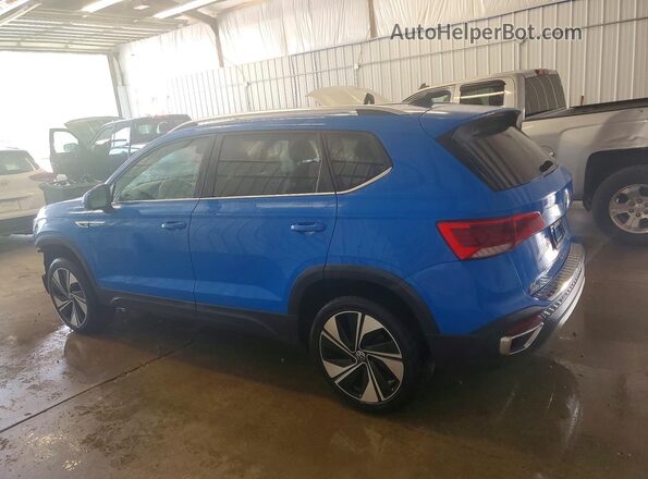 3VVVX7B29PM362250 2023 VOLKSWAGEN TAOS Blue Задня ліва чверть