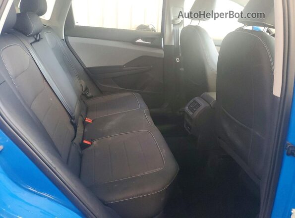 3VVVX7B29PM362250 2023 VOLKSWAGEN TAOS Blue Вид задньої частини салону