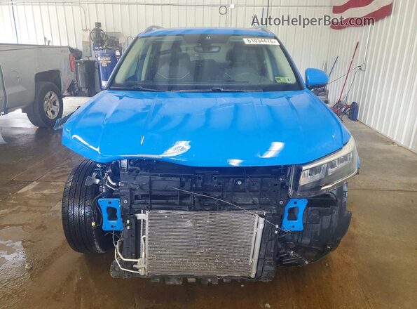 3VVVX7B29PM362250 2023 VOLKSWAGEN TAOS Blue Front view