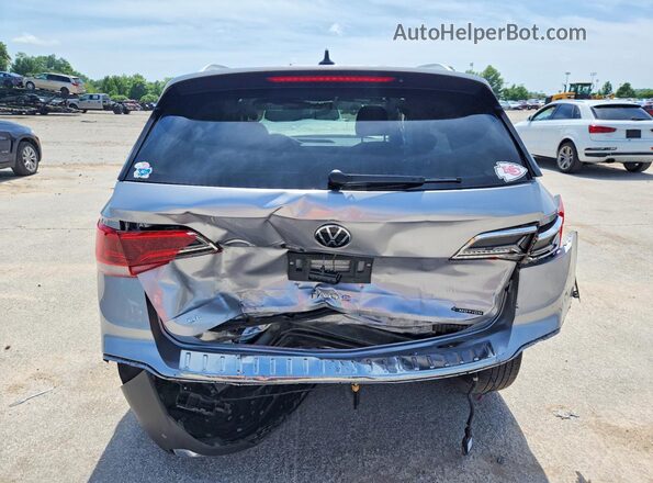 3VVVX7B2XRM033883 2024 VOLKSWAGEN TAOS Silver Widok z tyłu