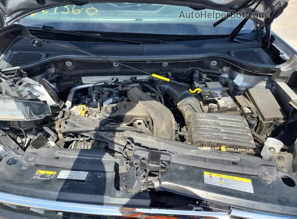 3VVVX7B2XRM033883 2024 VOLKSWAGEN TAOS Silver Widok komory silnika