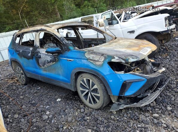 3VVWX7B2XNM060905 2022 VOLKSWAGEN TAOS Burn Delantero derecho