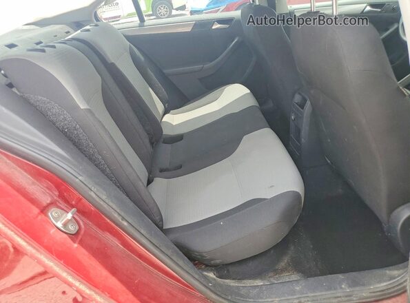 3VW167AJ4HM330815 2017 VOLKSWAGEN JETTA Red უკანა სავარძლების ხედი